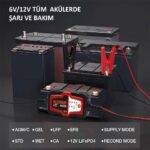 KOBB KBS2A 6V/12V 60Ah Akıllı Akü Şarj ve Akü Bakım / Desülfatör - Görsel 6