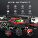 KOBB KBS6A 6/12V 150A Dijital Akü Şarj / Akü Bakım / Desülfatör ve Power Supply - Görsel 5