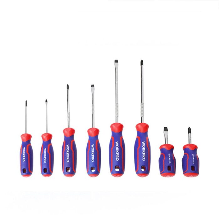 workpro-wp200505-8-parca-profesyonel-cr-v-manyetik-tornavida-seti-23515 WORKPRO WP200505 8 Parça Profesyonel CR-V Manyetik Tornavida Seti - Görsel 1