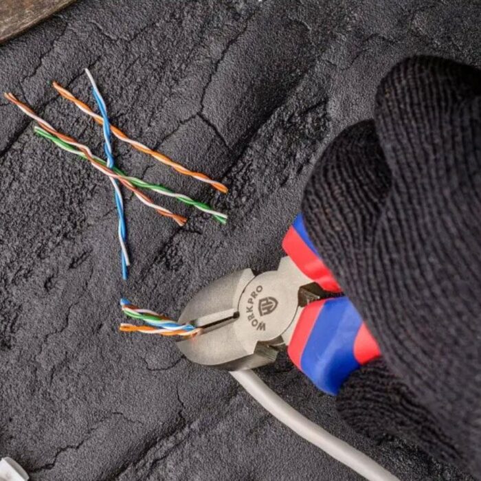 WORKPRO WP231065 180MM Profesyonel Yan Keski - Görsel 5