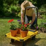 DEWALT DWT710 200Kg Profesyonel Katlanabilir Dört Tekerlekli Yük ve Paket Taşıma Arabası - Görsel 8