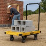 DEWALT DWT710 200Kg Profesyonel Katlanabilir Dört Tekerlekli Yük ve Paket Taşıma Arabası - Görsel 9