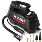 KOBB KB180 12Volt 150 PSI Ayarlanabilir Dijital Basınç Göstergeli Lastik Şişirme Pompası - Görsel 2