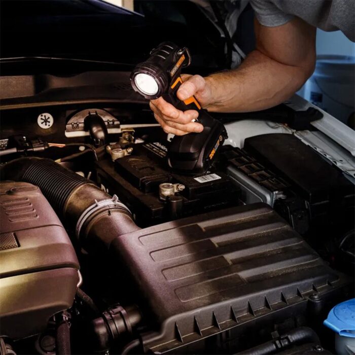 Worx WX025.9 20Volt 160/350 Lümen Profesyonel Çok Fonksiyonlu Led Fener (Akü Dahil Değildir) - Görsel 4