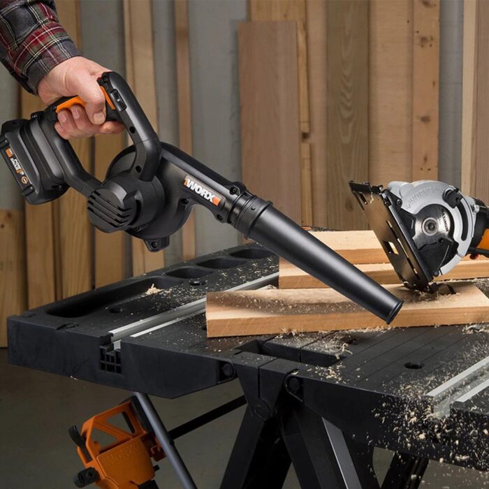 Worx WX094.9 20Volt Profesyonel Şarjlı Devir Ayarlı Üfleyici (Akü Dahil Değildir) - Görsel 4