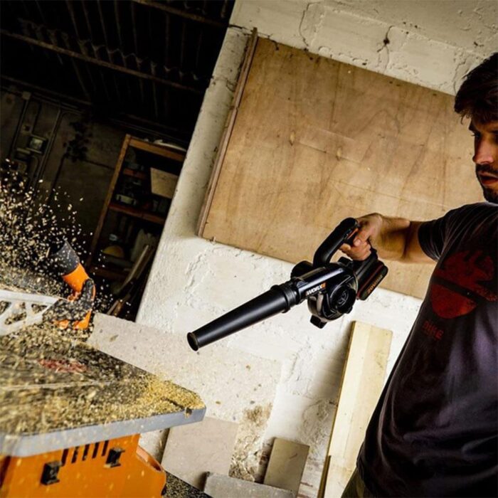 Worx WX094.9 20Volt Profesyonel Şarjlı Devir Ayarlı Üfleyici (Akü Dahil Değildir) - Görsel 9