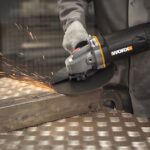 Worx WX709 2350Watt 230mm Profesyonel Dönebilir Tutma Kollu Büyük Taşlama - Görsel 3