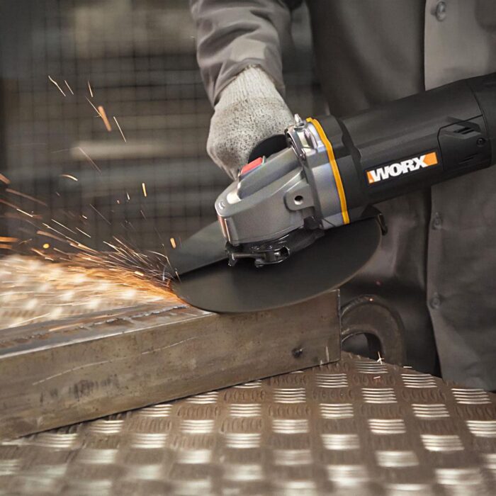 Worx WX709 2350Watt 230mm Profesyonel Dönebilir Tutma Kollu Büyük Taşlama - Görsel 3