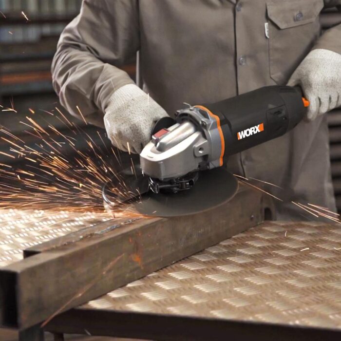 Worx WX709 2350Watt 230mm Profesyonel Dönebilir Tutma Kollu Büyük Taşlama - Görsel 8