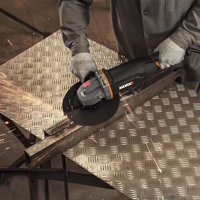 Worx WX709 2350Watt 230mm Profesyonel Dönebilir Tutma Kollu Büyük Taşlama - Görsel 9