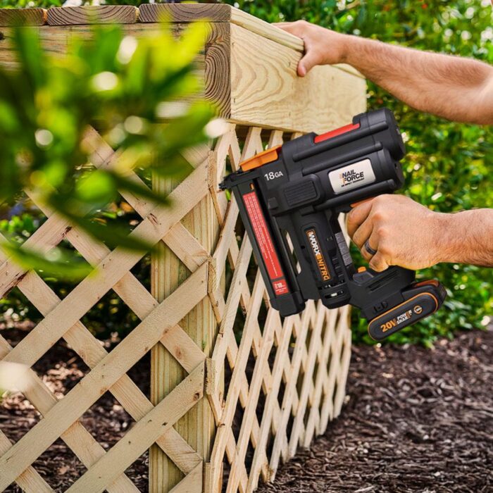 WORX WX844.9 20Volt 16-40mm Profesyonel Şarjlı Zımba Makinesi + 2700 Adet Yedek Zımba (Akü Dahil Değildir) - Görsel 10