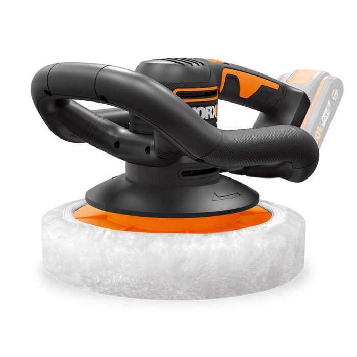 WORX WX856.9 20Volt 254MM Şarjlı Orbital Polisaj Makinesi (Akü Dahil Değildir) - Görsel 1