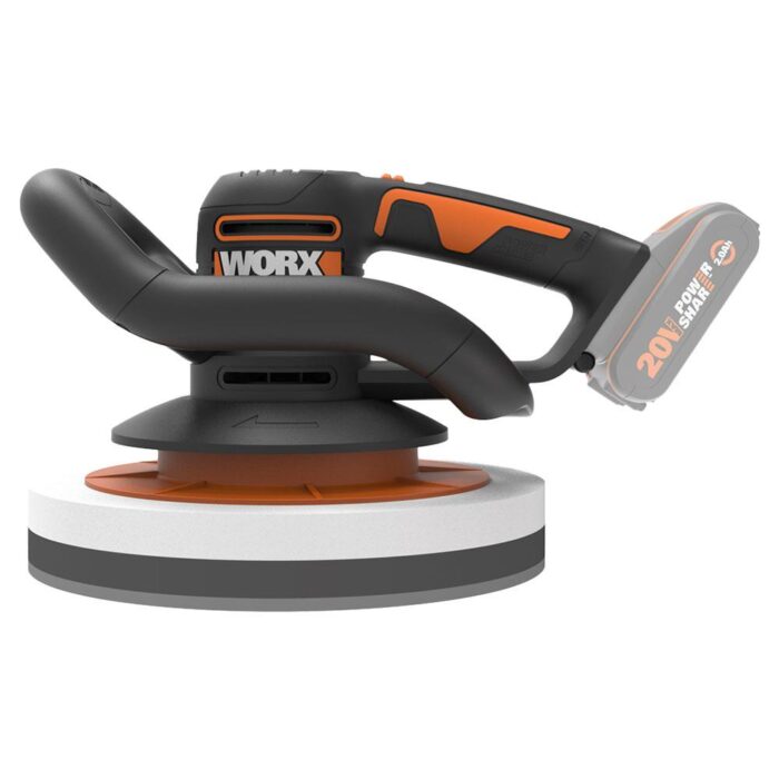 WORX WX856.9 20Volt 254MM Şarjlı Orbital Polisaj Makinesi (Akü Dahil Değildir) - Görsel 2