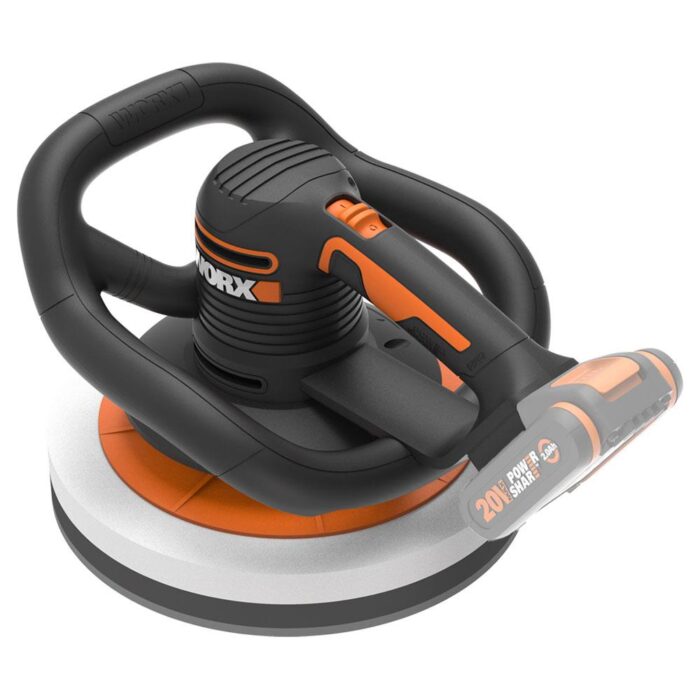 WORX WX856.9 20Volt 254MM Şarjlı Orbital Polisaj Makinesi (Akü Dahil Değildir) - Görsel 3