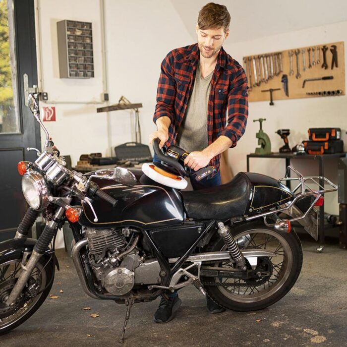 WORX WX856.9 20Volt 254MM Şarjlı Orbital Polisaj Makinesi (Akü Dahil Değildir) - Görsel 7